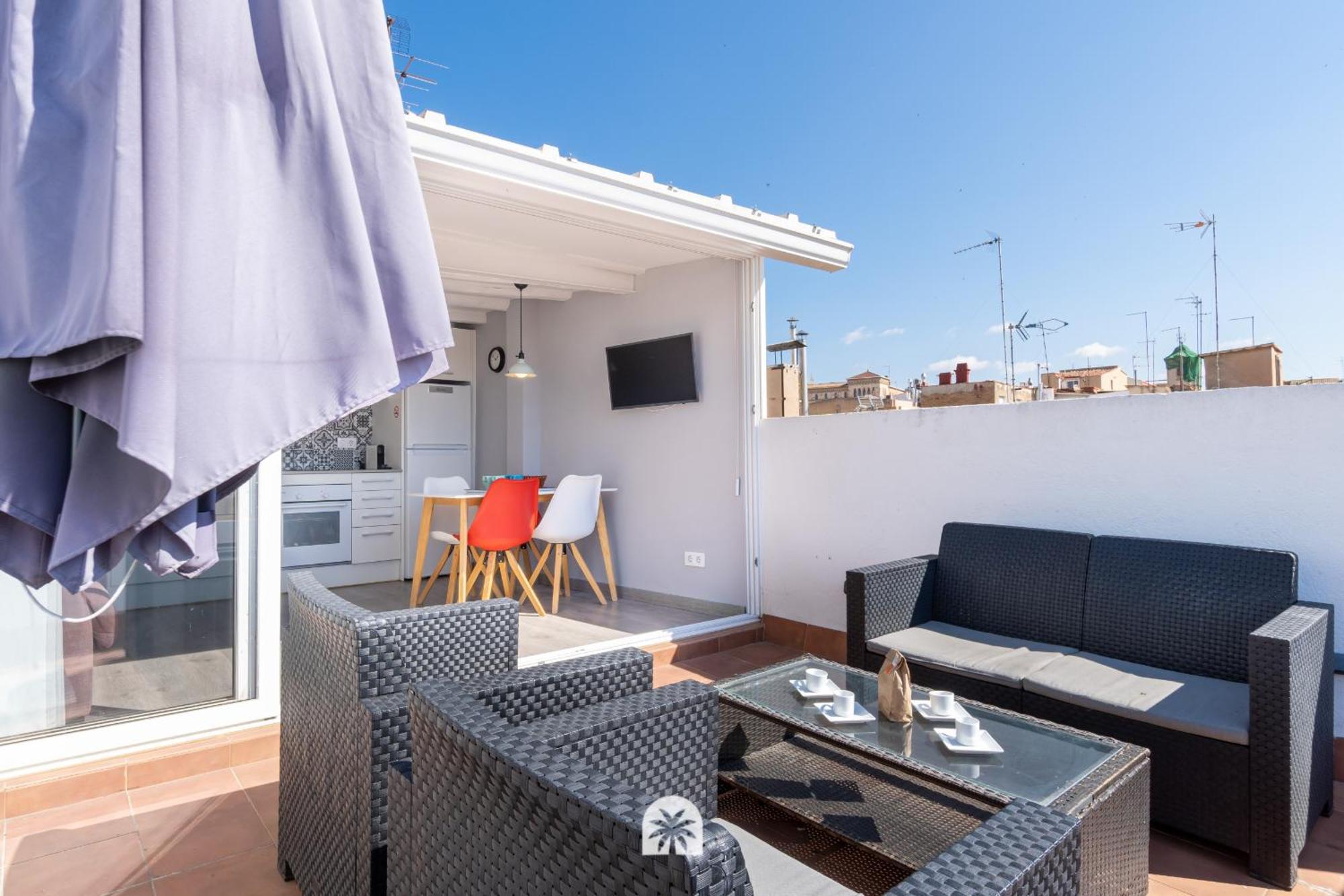 Mediterranean Way - Forum Suites Atico タラゴナ エクステリア 写真